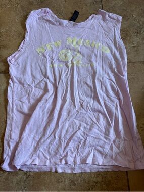 Gildan Pink New Mexico Graphic Tank Top